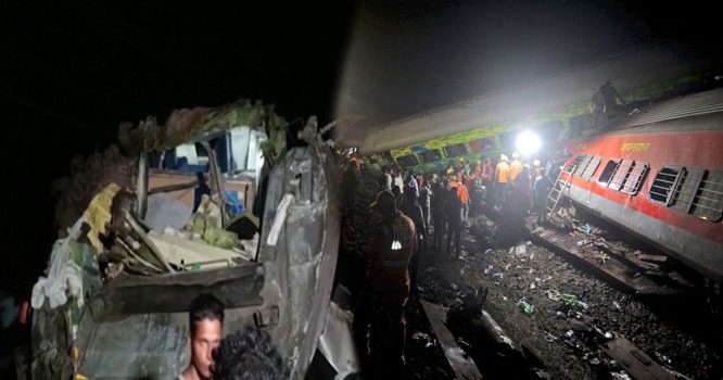 بھارت میں افسوسناک حادثہ، تین ٹرینں آپس میں ٹکرا گئیں ، 233 ہلاک ، 900 سے زائد زخمی