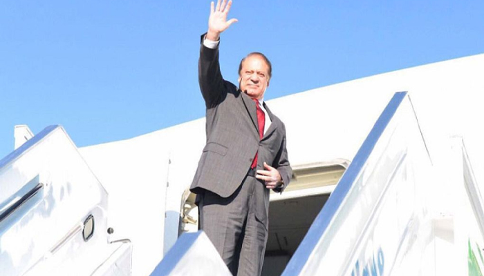 nawaz-shrief-plane-booked