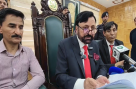 چیف الیکشن کمشنر گلگت بلتستان راجہ شہباز خان کی پریس کانفرنس