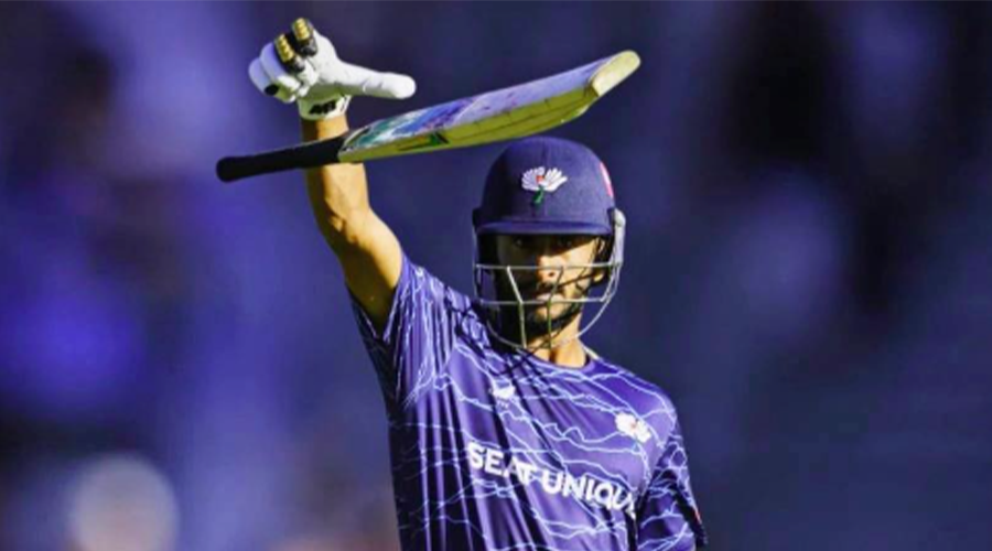 hussan ali batting