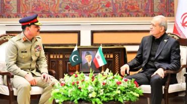 ایرانی صدر کی فیلڈ مارشل عاصم منیر سے اہم ملاقات