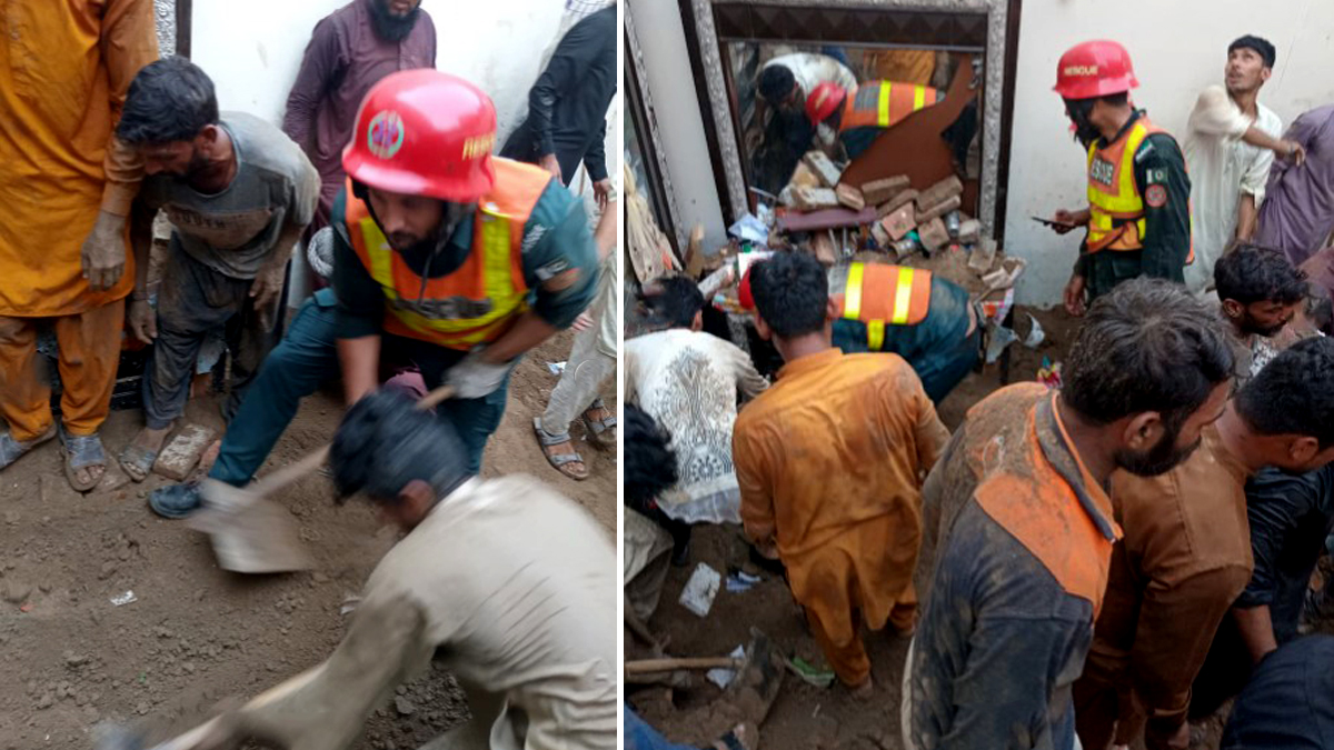 ٹیوشن سینٹر کی چھت منہدم،متعدد بچے ملبے تلے دب کر جاں بحق