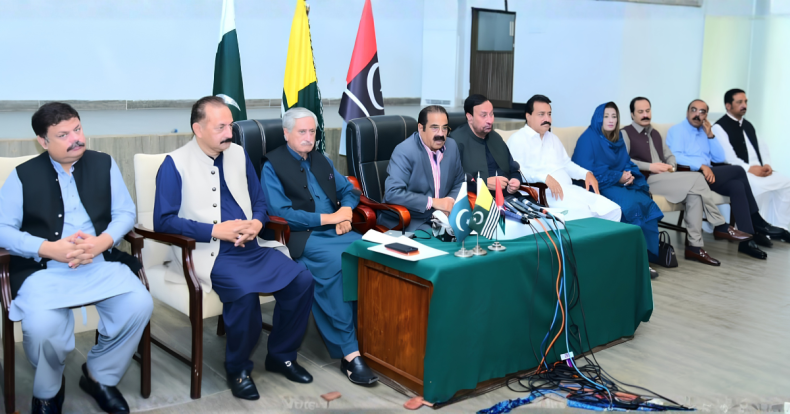 پاکستان پیپلز پارٹی آزاد کشمیر کی کور کمیٹی کا سیاسی و انتظامی صورتحال کے پیش نظر الیکشن کمیشن آزاد کشمیر سے عام انتخابات کا شیڈول واپس لینے اور انتخابات موخر کرنے کا مطالبہ، پارٹی صدر چوہدری محمد یاسین کی اسلام آباد میں پریس کانفرنس