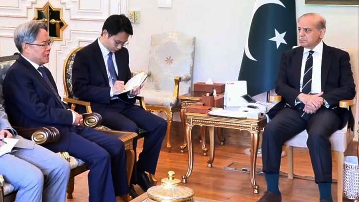 وزیراعظم سے چین کے سفیر کی ملاقات، اہم امور پر تبادلہ خیال