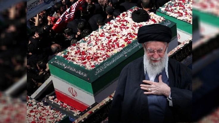 بڑی خبر،ایرانی سپریم لیڈر مشہد میں سپرد خاک