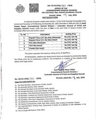 آٹے کے نئے سرکاری نرخ کا نوٹیفکیشن جاری، عوام کے لیے بڑی خبر