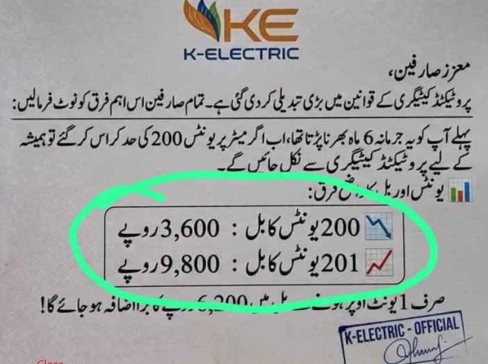 200 یونٹ بجلی استعمال کرنے والوں کے لیے بڑی خبر