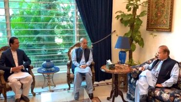 نواز شریف سے وزیراعظم آزاد کشمیر کی ملاقات، کشمیری عوام کے لیے بڑی خبر