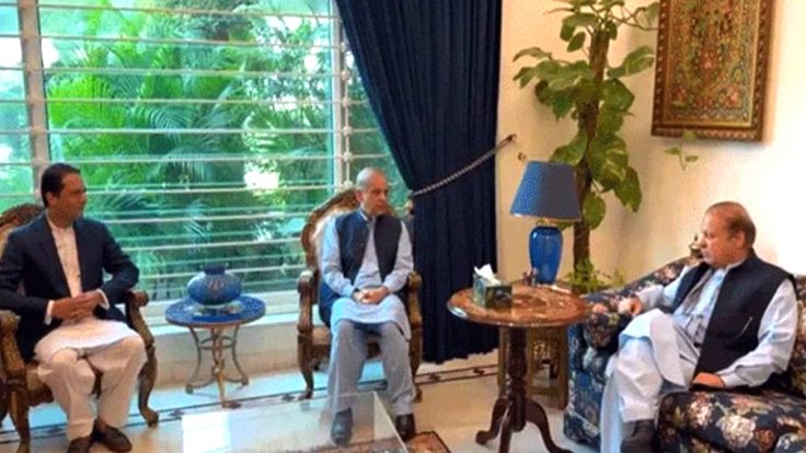 نواز شریف سے وزیراعظم آزاد کشمیر کی ملاقات، کشمیری عوام کے لیے بڑی خبر