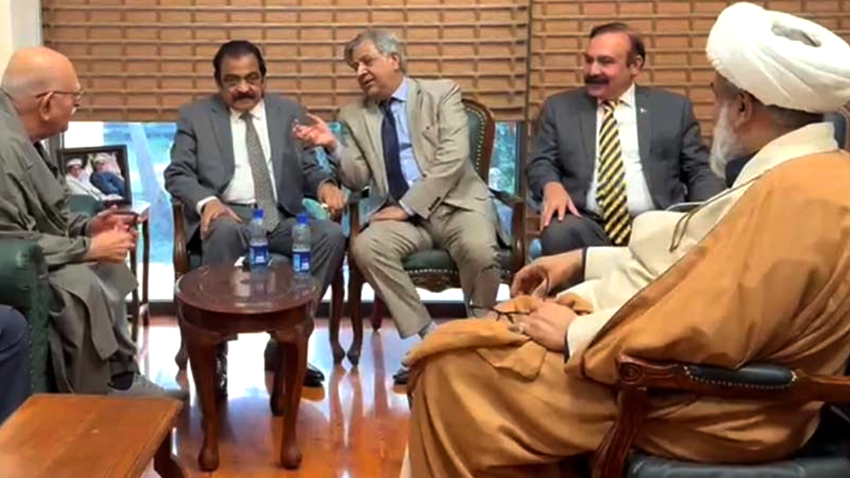 حکومتی وفد کی اپوزیشن لیڈر سے ملاقات