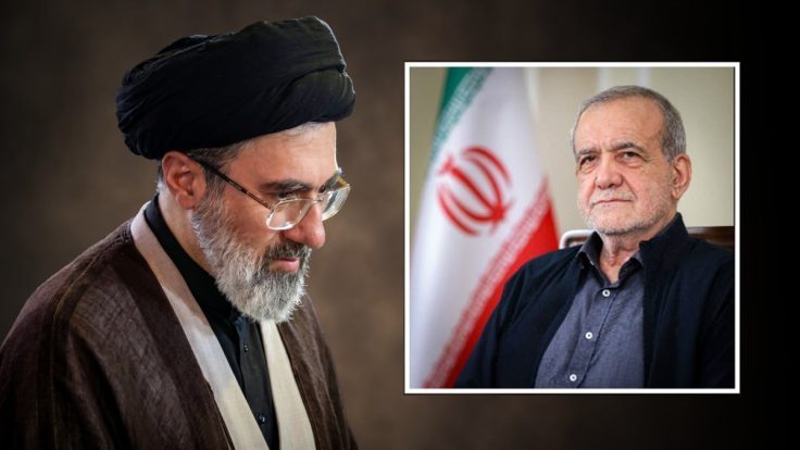 ایرانی صدر کی سپریم لیڈر مجتبیٰ خامنہ ای سے اہم ملاقات، بڑا فیصلہ متوقع
