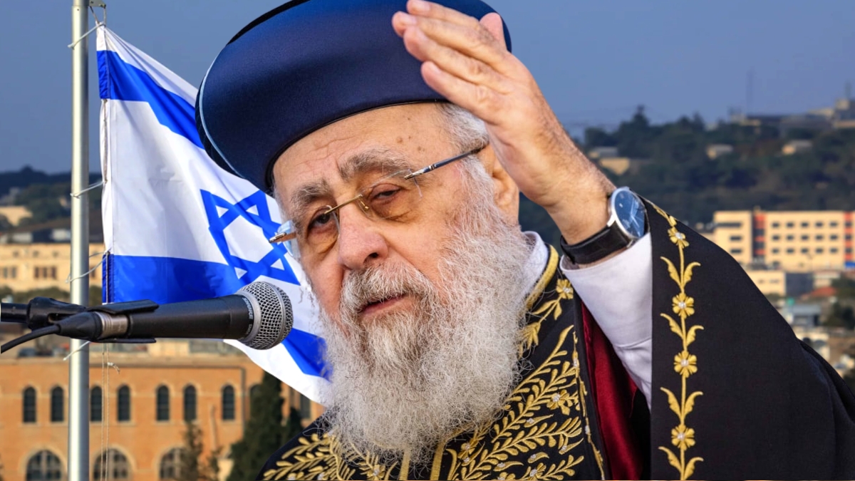 Israel’s denial, Chief Rabbi’s big claim revealed اسرائیل کا انکار، چیف ربی کا بڑا دعویٰ سامنے آگیا