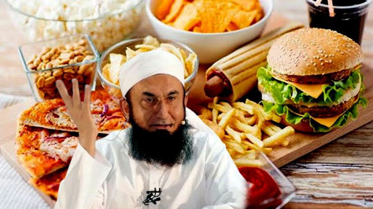 فاسٹ فوڈ سے متعلق مولانا طارق جمیل کا حیران کن بیان سامنے آگیا