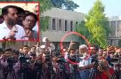 مصطفیٰ کمال کے سامنے احتجاج، سانحے کے ذمہ داروں پر قتل کا مقدمہ بنانے کا مطالبہ