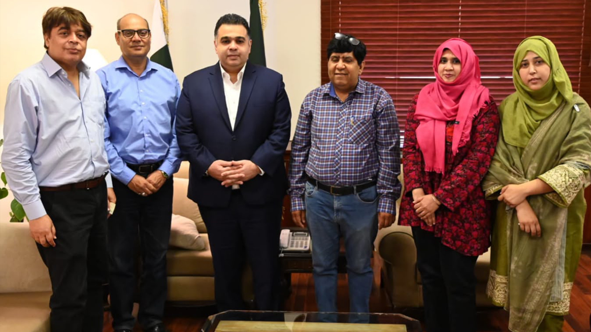 فہد ہارون کی صحافیوں سے ملاقات، ڈیجیٹل میڈیا کے چیلنجز اور مواقع پر تبادلہ خیال