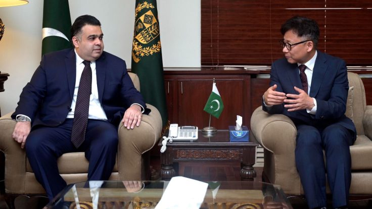 کوریا کے سفیر کی فہد ہارون سے ملاقات، ڈیجیٹل میڈیا میں تعاون بڑھانے پر اتفاق