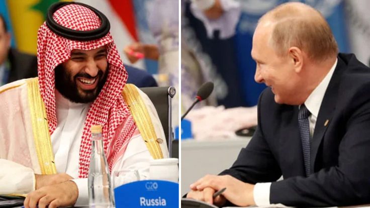 پیوٹن اور محمد بن سلمان کا ٹیلی فونک رابطہ، بڑی پیش رفت سامنے آگئی