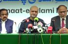 پیٹرولیم لیوی کیخلاف ہڑتال، حکومتی وفد کی حافظ نعیم سے ملاقات، جماعت اسلامی کا دھرنے جاری رکھنے کا اعلان