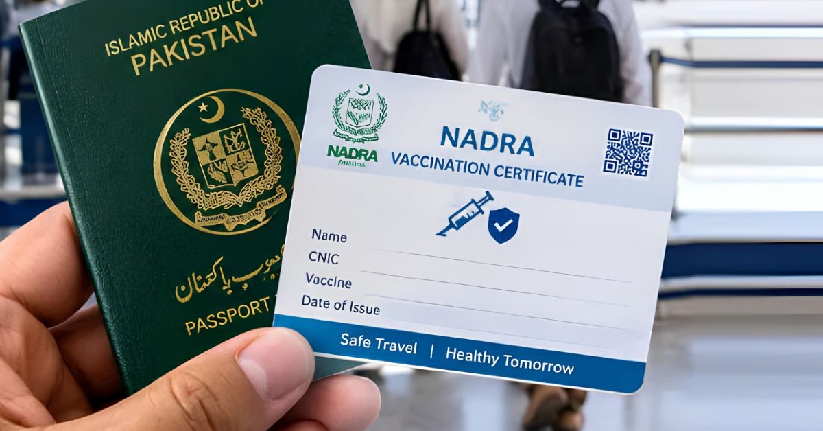 ڈیجیٹل ویکسی نیشن کارڈ