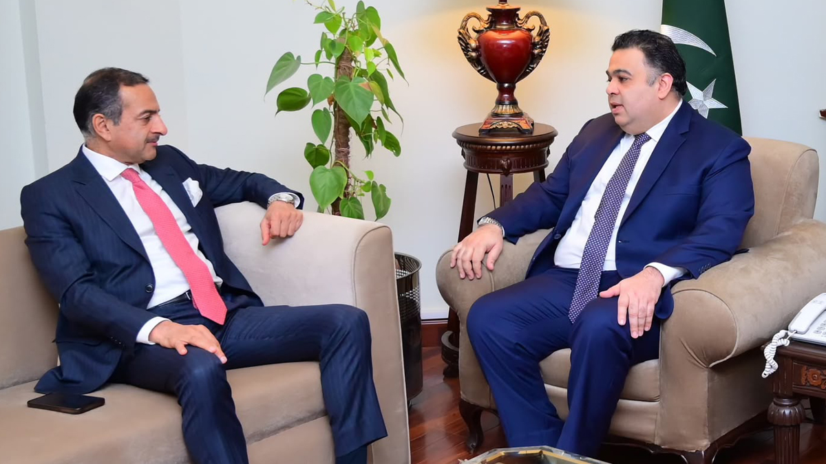 البرکہ بینک کے سی ای او کی فہد ہارون سے ملاقات