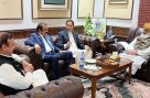 ایاز صادق کی مولانا فضل الرحمان سے ملاقات، اپوزیشن معاملے پر اہم گفتگو