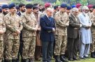 طیارہ حادثے میں شہید افسران کی نماز جنازہ ادا، وزیراعظم اور فیلڈ مارشل کی شرکت