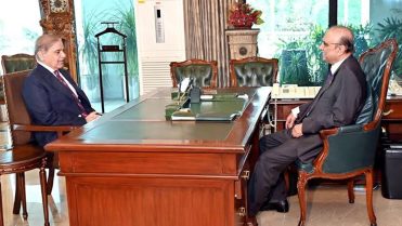 اپوزیشن لانگ مارچ کا معاملہ، صدر زرداری اور وزیراعظم شہباز شریف کی اہم ملاقات