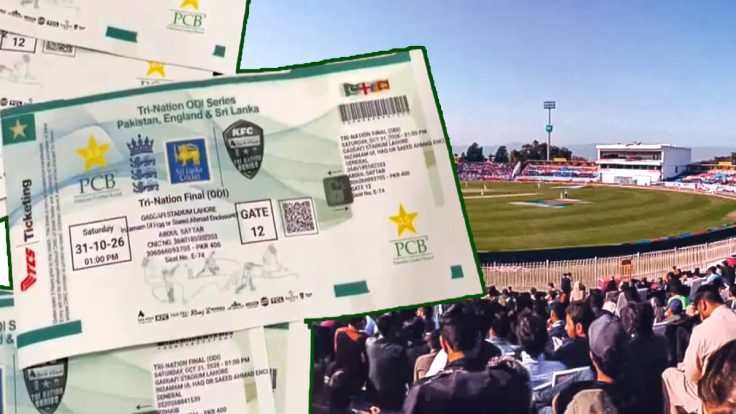 پاکستان، سری لنکا اور انگلینڈ کی سیریز کے ٹکٹوں کی فروخت شروع، قیمتیں سامنے آگئیں